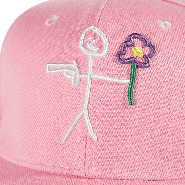 6 PANEL LOGO PINK
