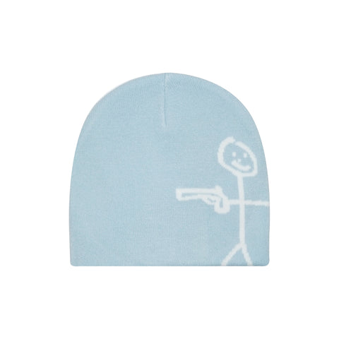 BEANIE LOGO BABY BLUE