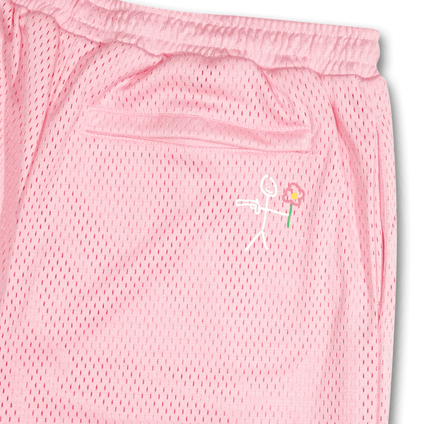 SHORT MESH NY PINK