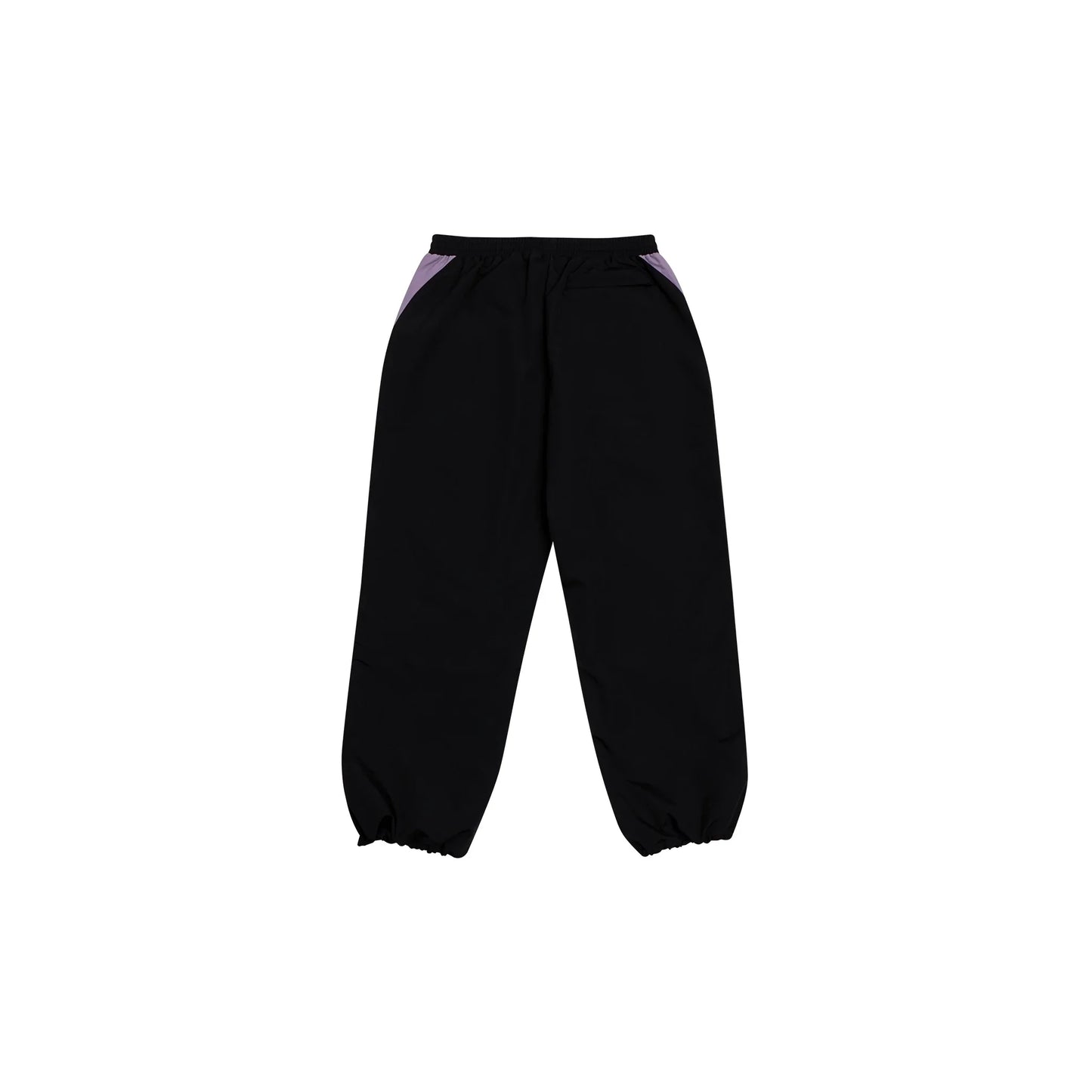 Black nylon pants Whynot Series back cinched view - tell them why not