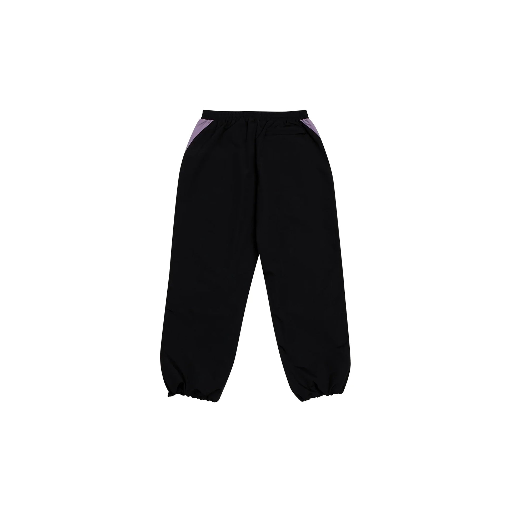 Black nylon pants Whynot Series back cinched view - tell them why not