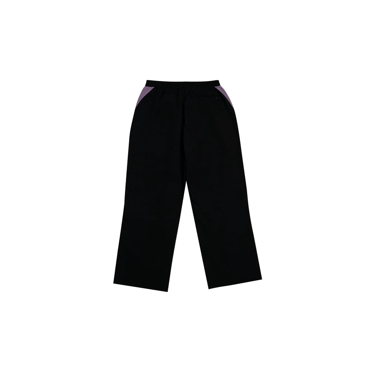 Black nylon pants Whynot Series back view - tell them why not