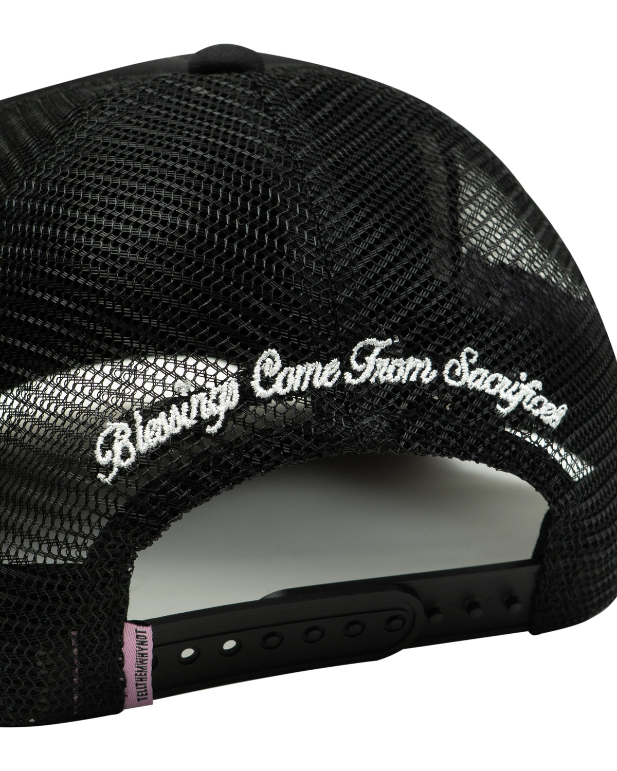 Trucker Hat Logo Black