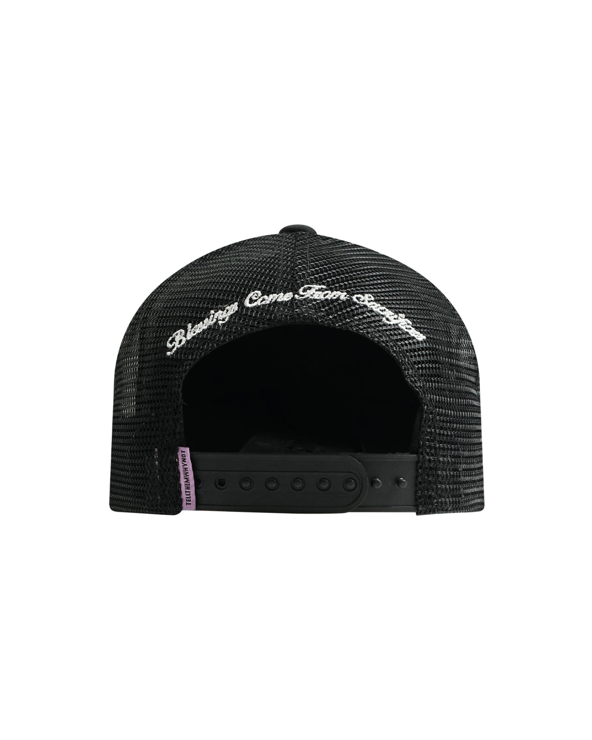 Trucker Hat Logo Black