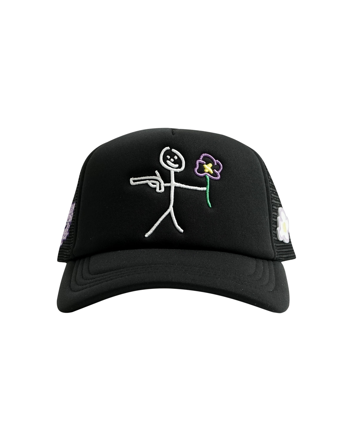 Trucker Hat Logo Black