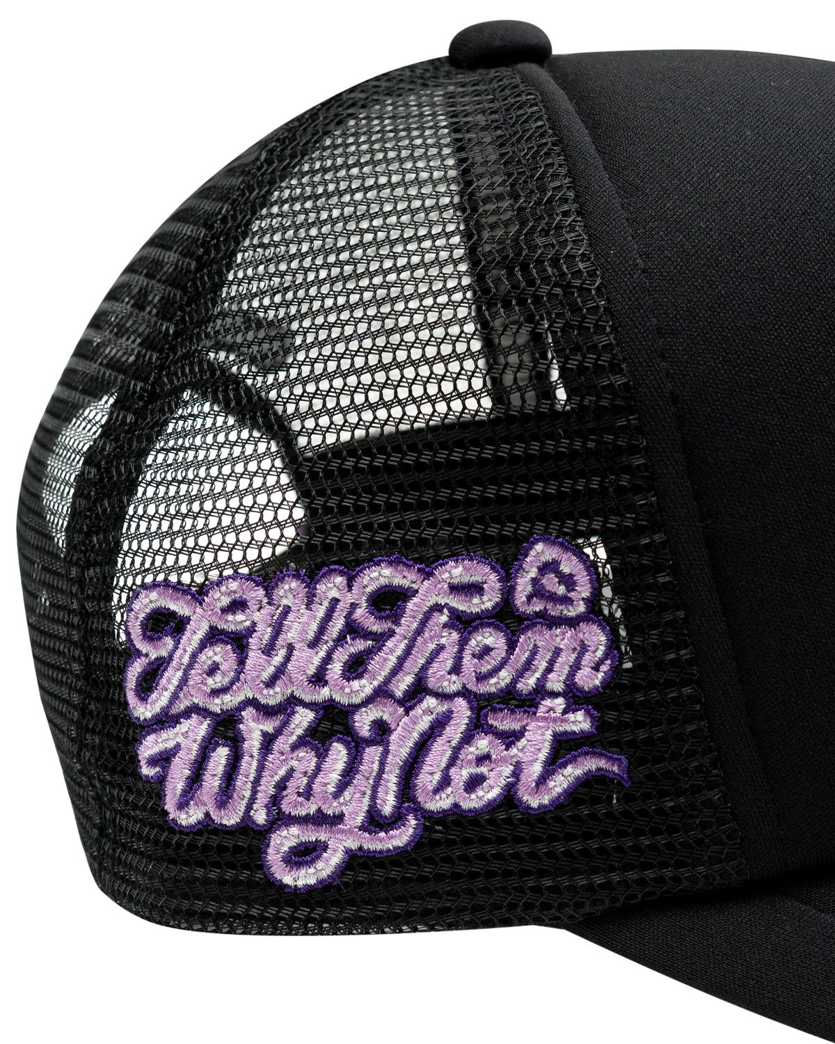 Trucker Hat Logo Black