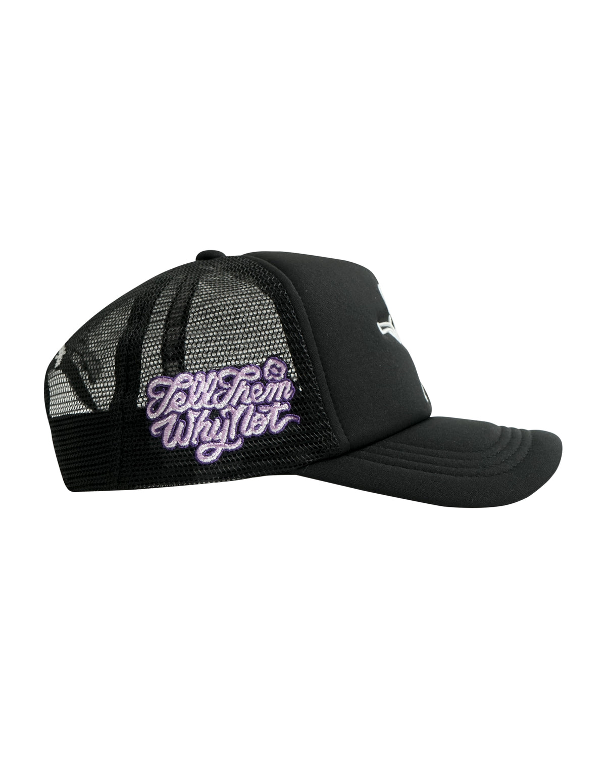 Trucker Hat Logo Black