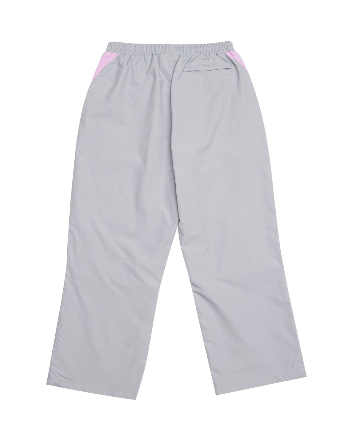 Grey nylon pants Whynot Series back view - tell them why not