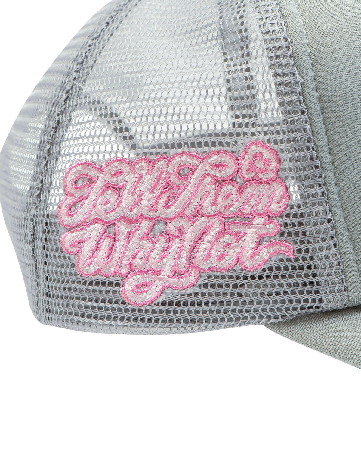 Trucker Hat Logo Grey