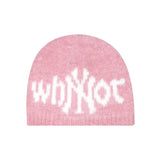 Mohair Beanie NY Pink