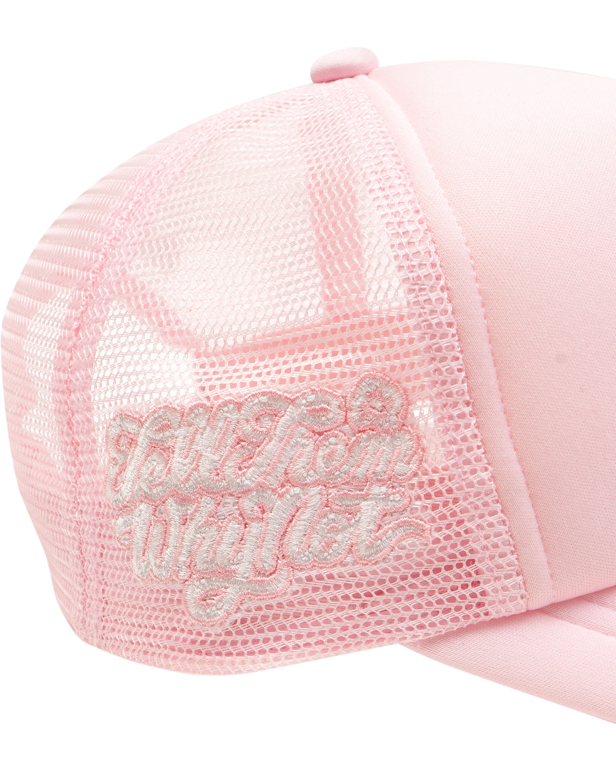 Trucker Hat Logo Pink