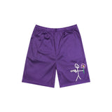 Mesh Short Logo Purple