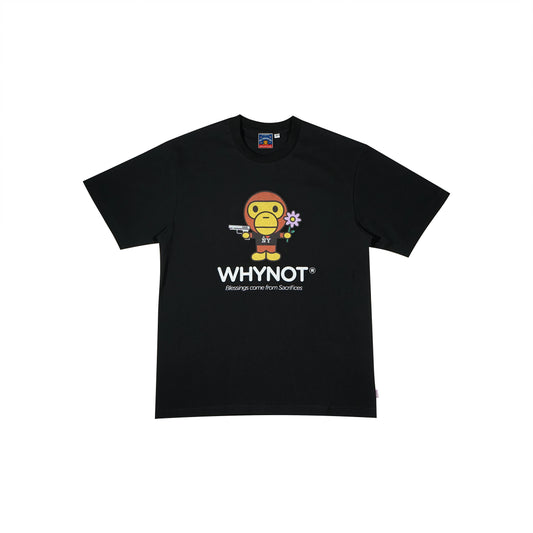 T-shirt noir Milo