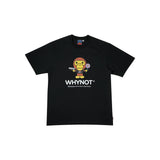 Cotton T-shirt Milo Black