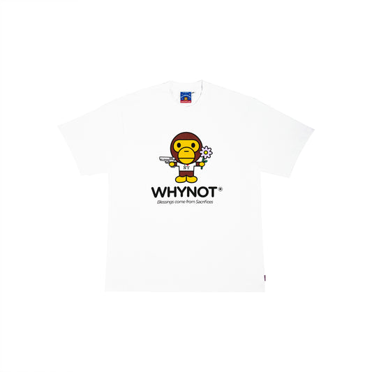 T-shirt blanc Milo