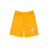 Mesh Short Logo Yellow
